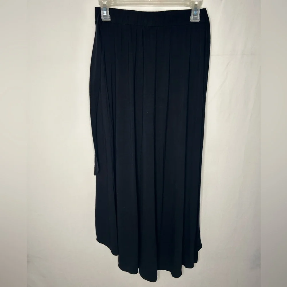 a.n.d A New Day Faux Wrap Black Maxi Skirt XS